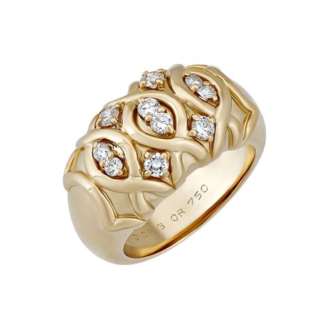 are dior rings real gold|christian Dior rings for women.